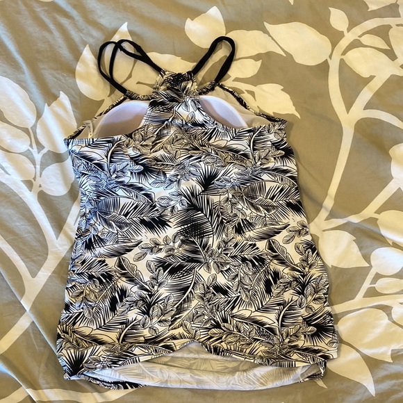 Ocean Lily XL Maternity tankini top and bottom - Picture 2 of 9